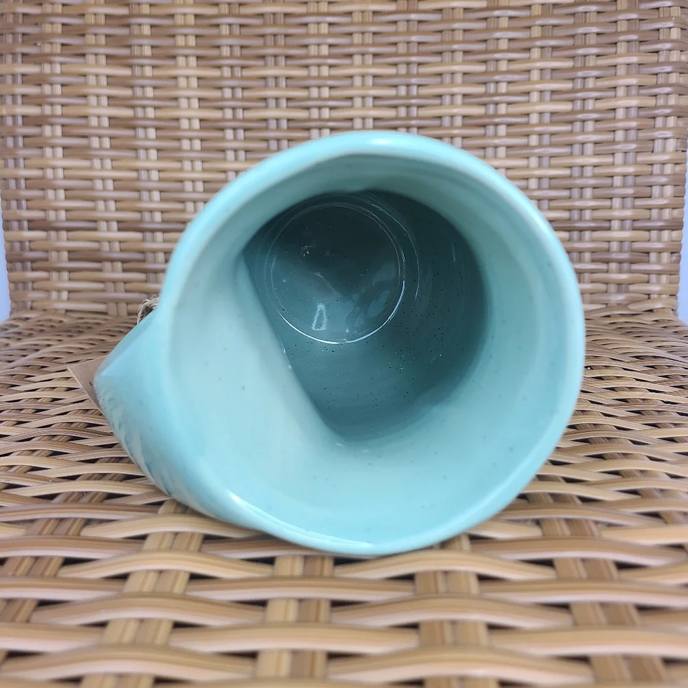 Mug Ceramic Coffee Tea Cup Light Blue New - Picture 5 of 7